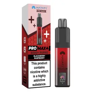 Blackberry Raspberry Hayati Pro Max Plus 6K Prefilled Pod Vape Kit